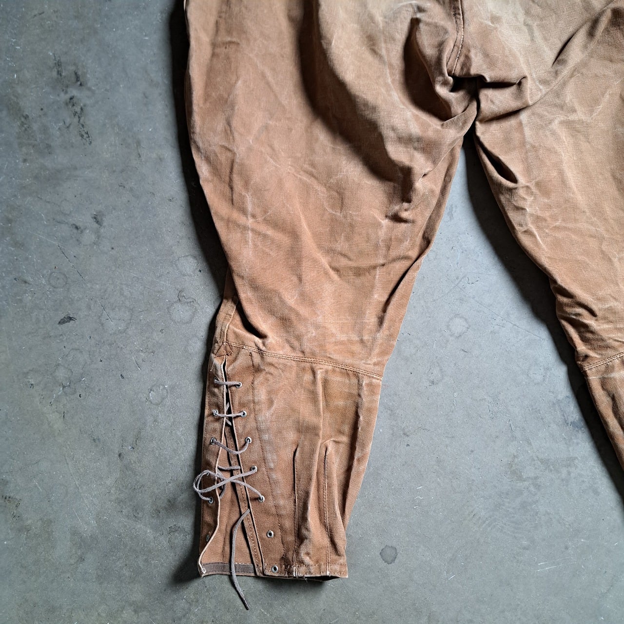 40's~50's フランス ブラウンダック ジョッパーズパンツ used [410050