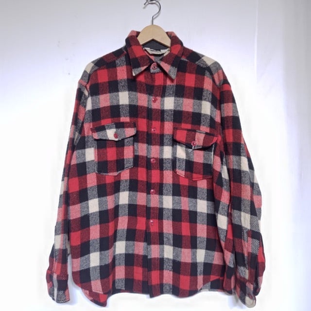 【白タグ / Wool rich】CPOジャケット チェック柄 シャツ 70s WOOLRICH（ウールリッチ） 70s ヴィンテージ 白タグ バッファロー