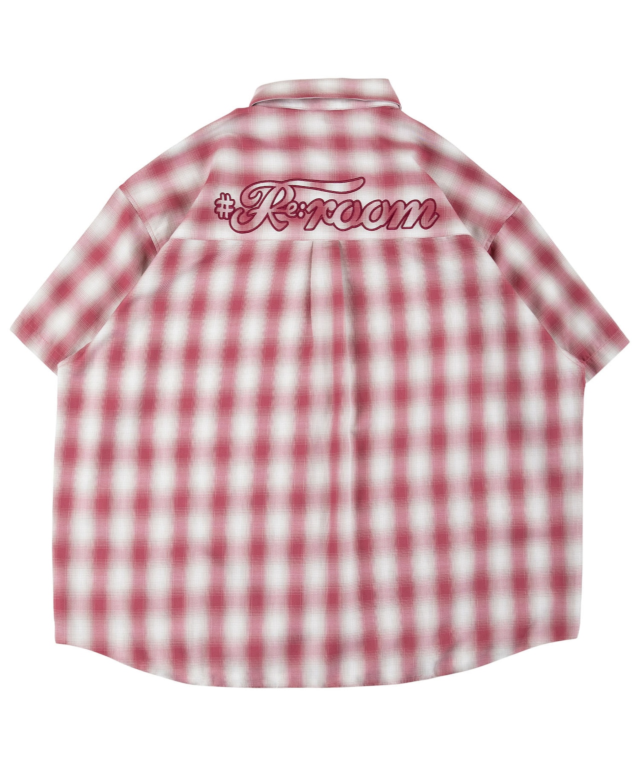 【#Re:room】Rrm PULL OVER CHECK SHIRTS［RES085］