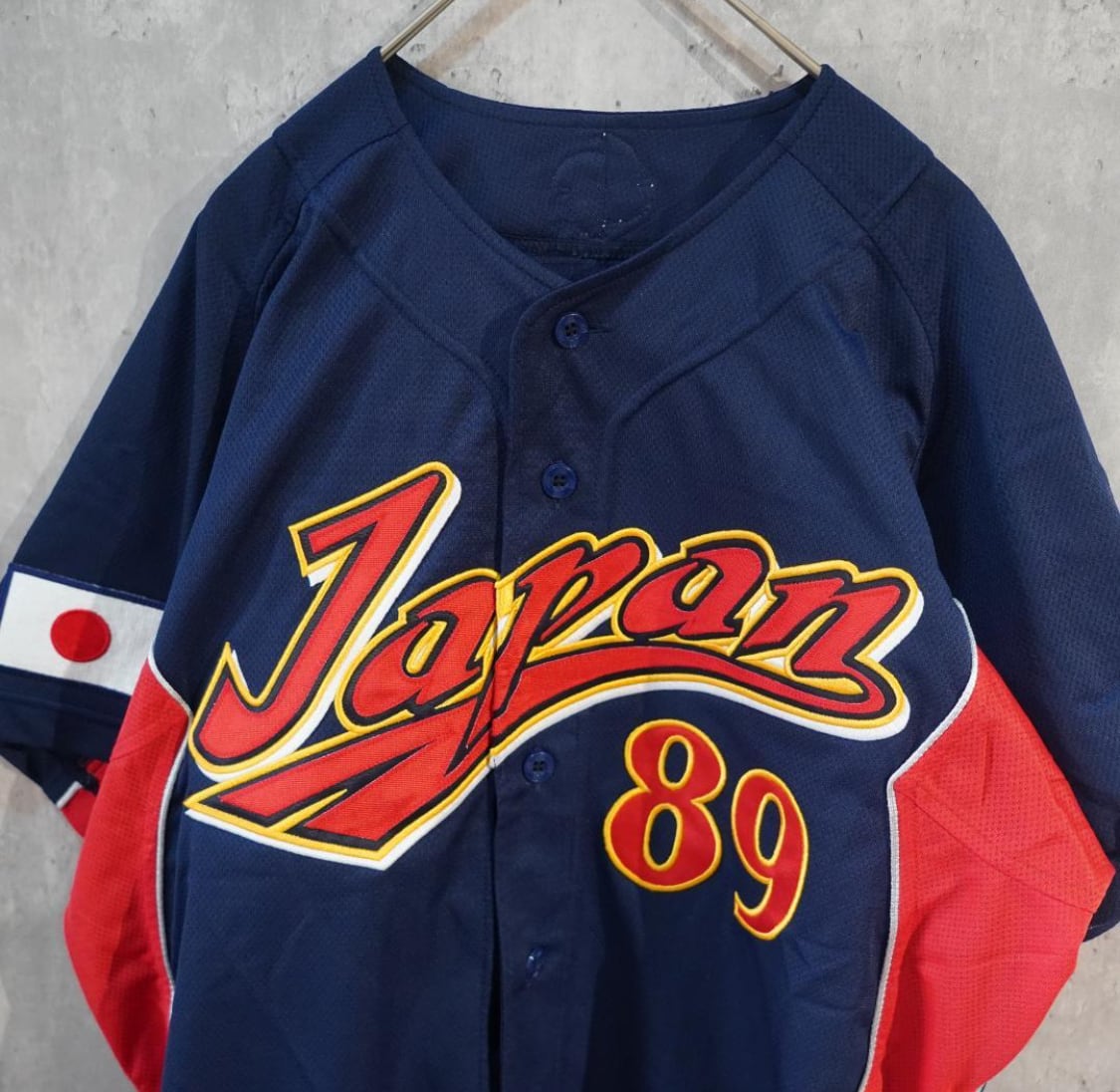 MIZUNO PRO 2006年WBCオーセンティックユニフォームビジター用 MIZUNO PRO ミズノプロ 2006 WBC 侍ジャパン 日本代表 王貞治監督