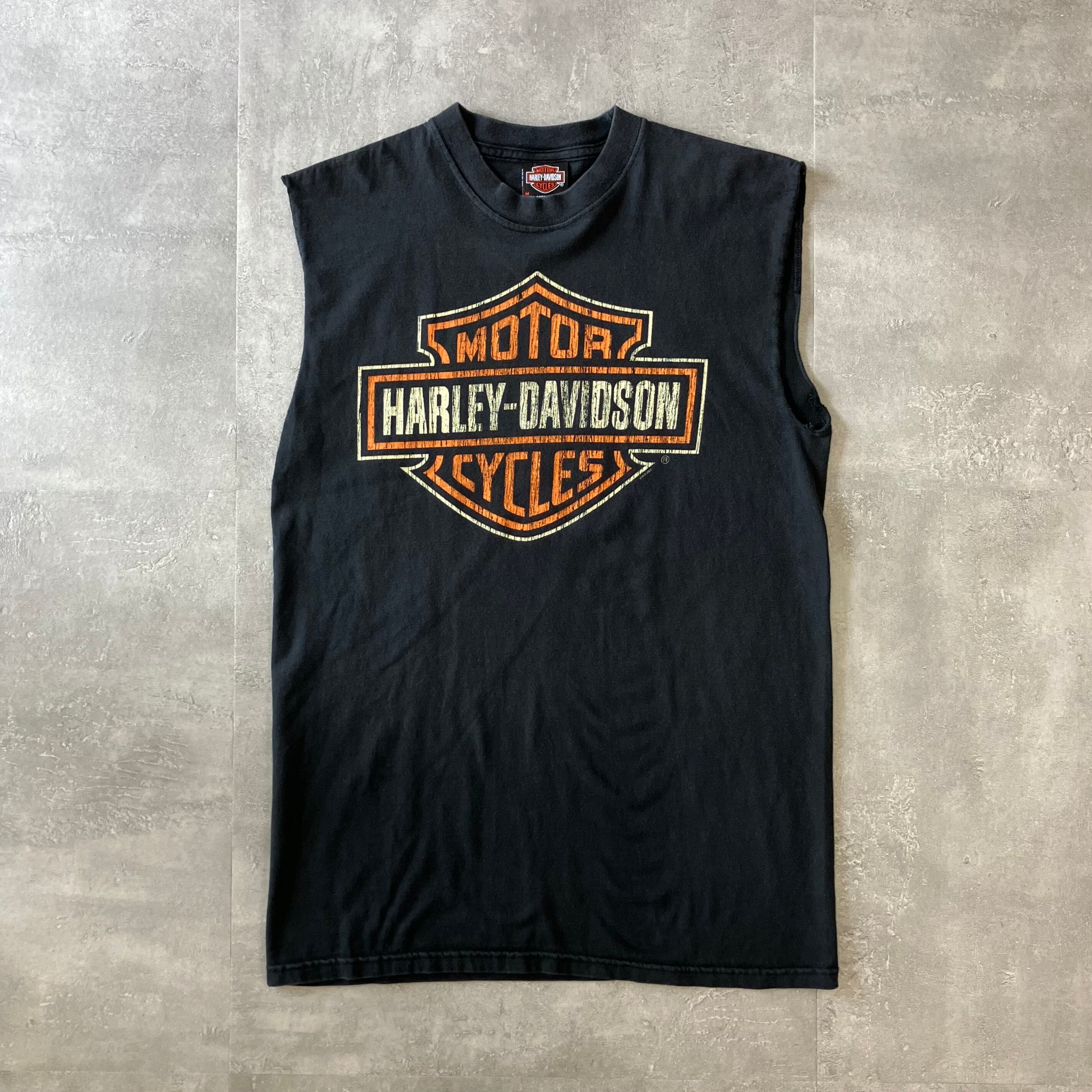 Harley-Davidson ハーレーダビッドソン 00s カットオフ タンクトップ M No.2439