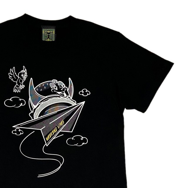 神眼芸術『WEEKEND VIBES』T-shirt　(Black)