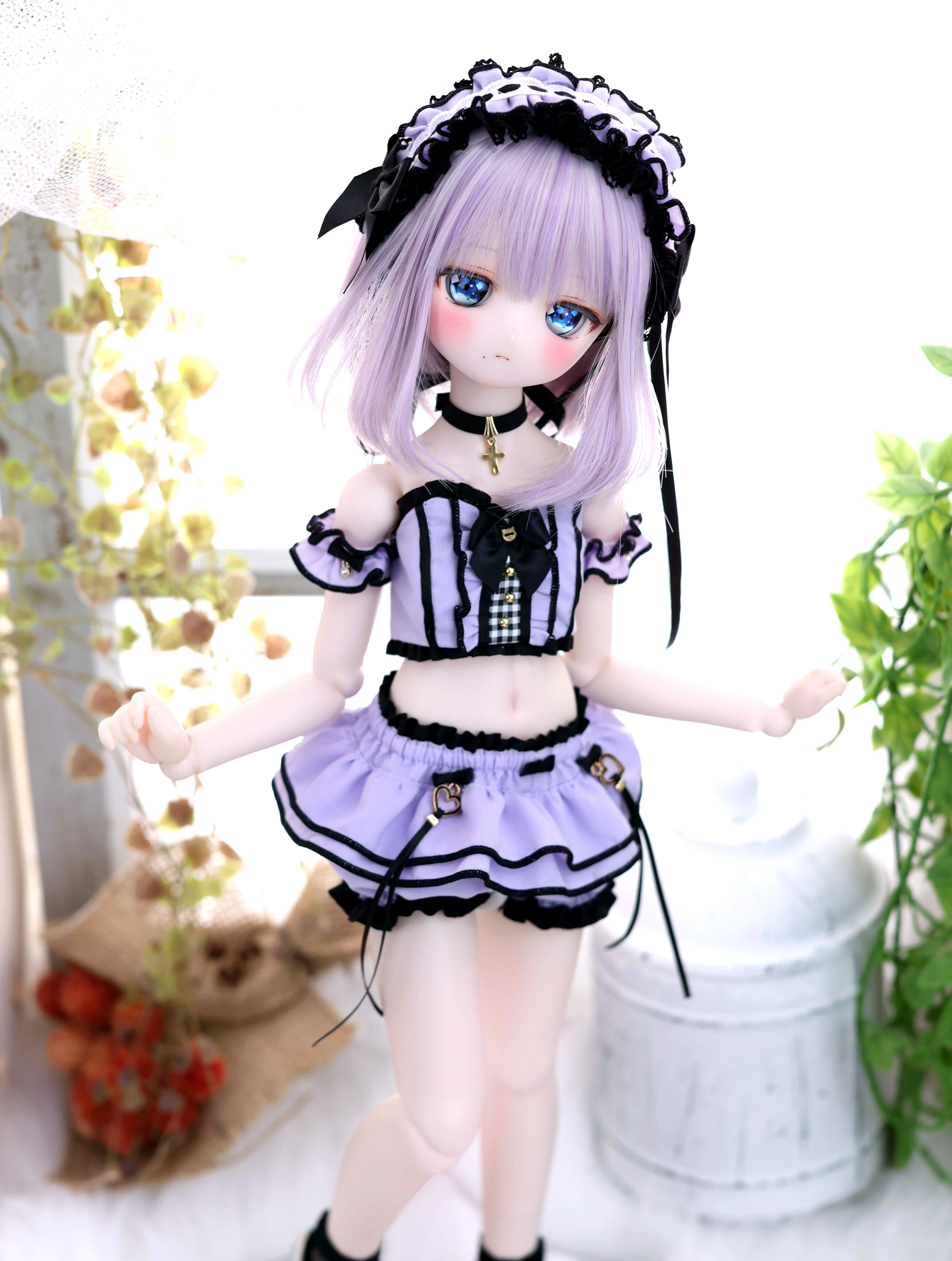 MDD【地雷系ゆめゆめルームウェア（パープルカラー）】【Jirai-style