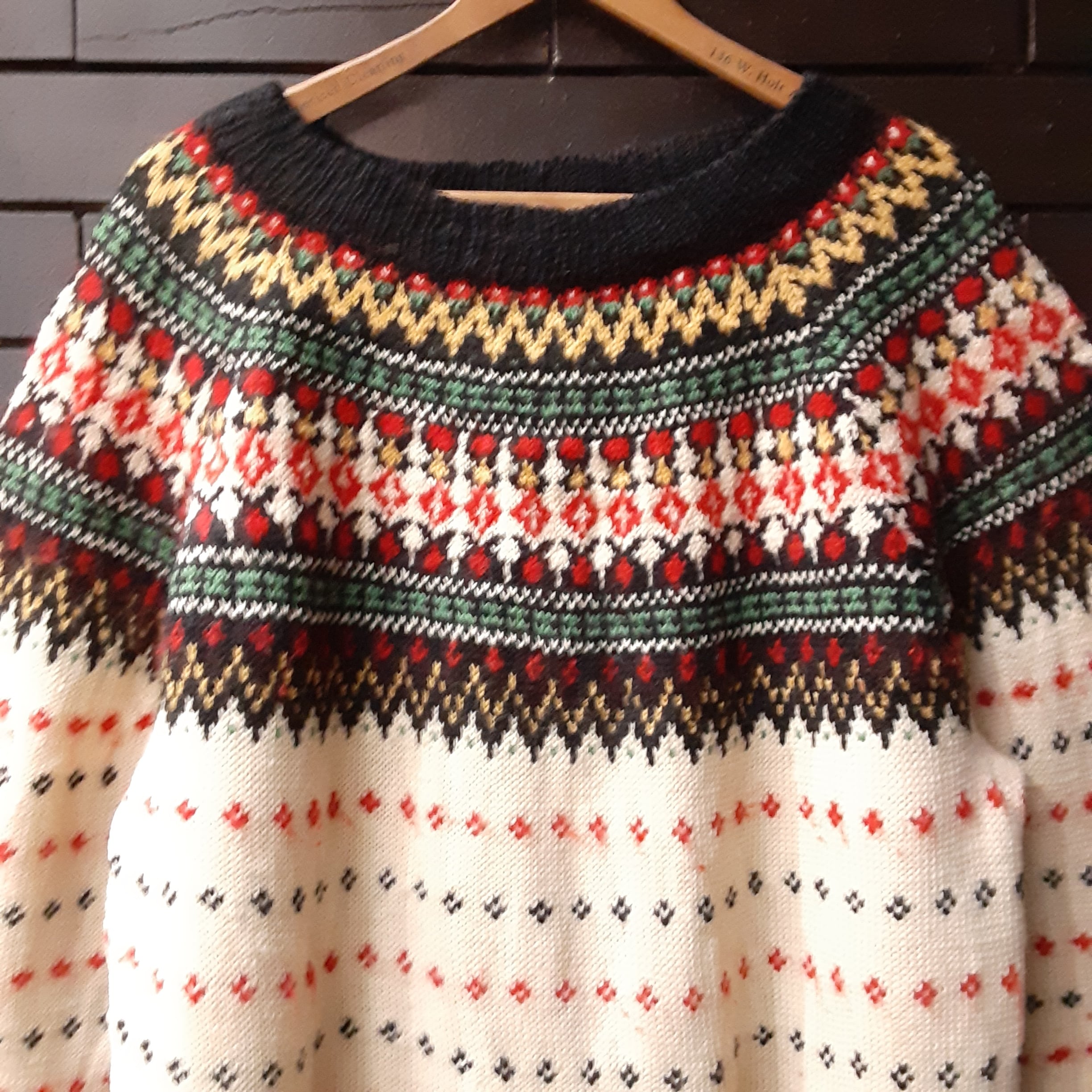 Nordic Sweater Knit ノルディックセーター　ニット