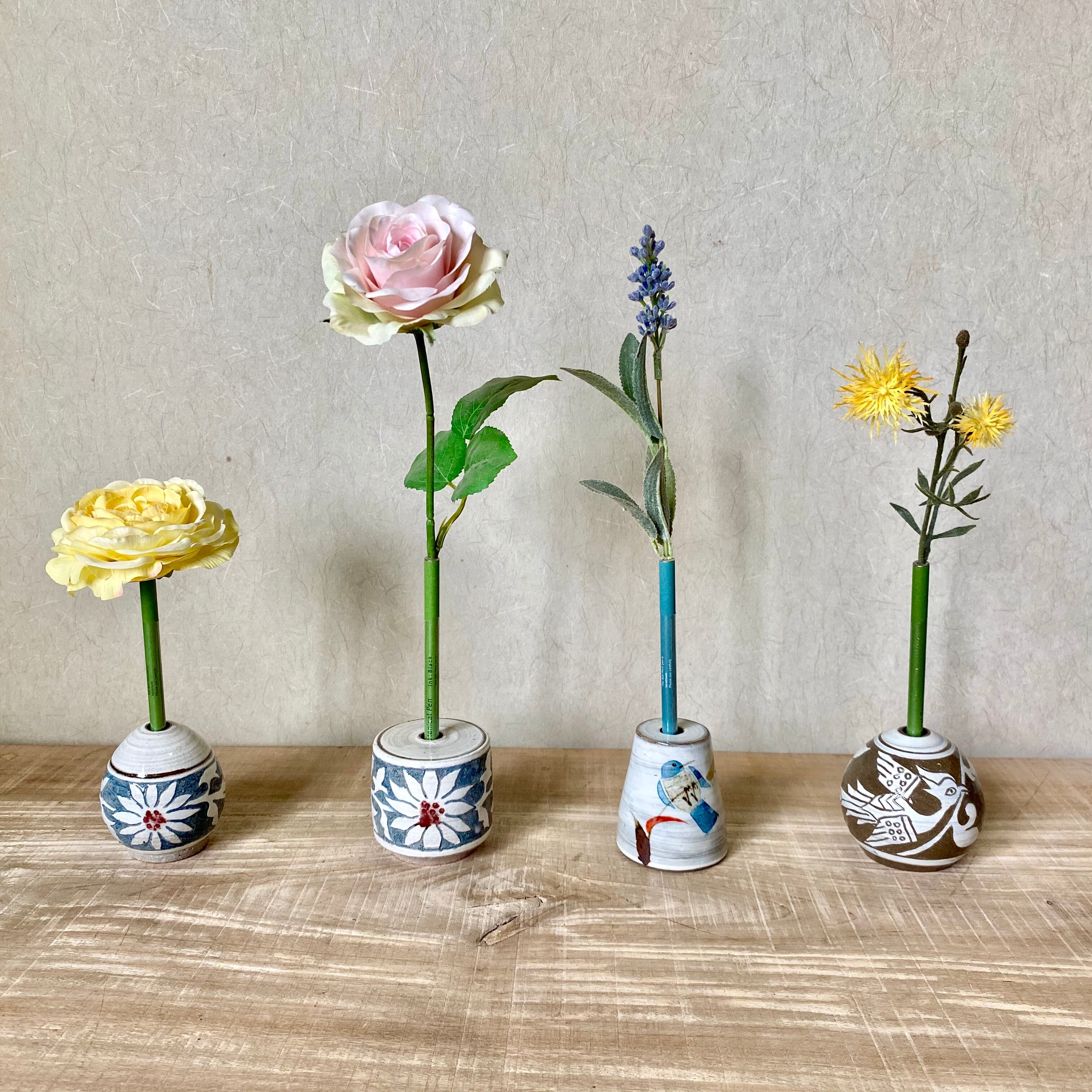 カットの細やかな花器39s60 - 花瓶