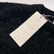 タグ付き 未使用品 カシミヤ100% 定価 4万8千円 / 31m/m フェアアイル カシミア ウール ベスト /ブラック