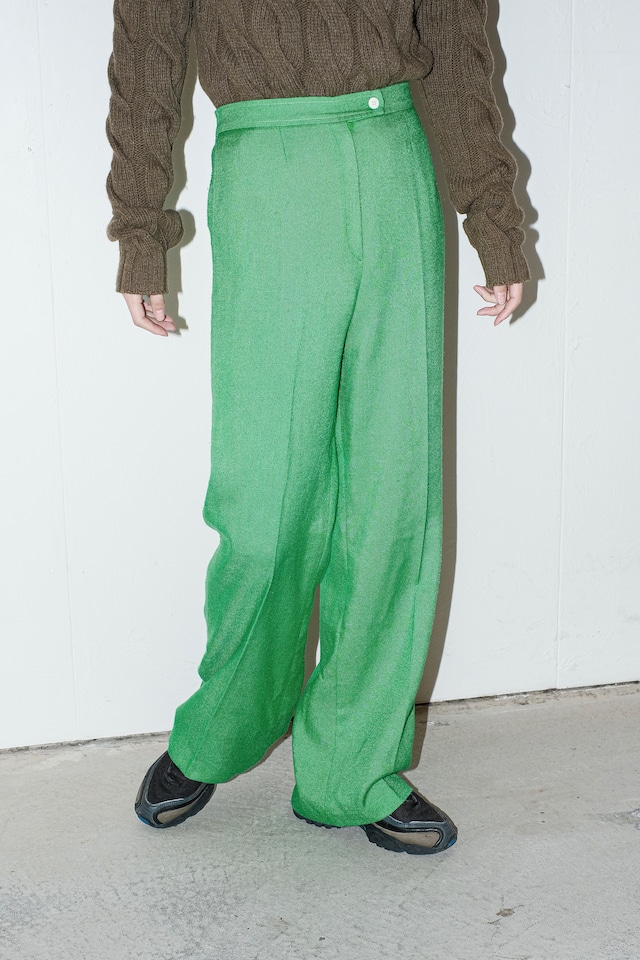 1980s center crease straight pants