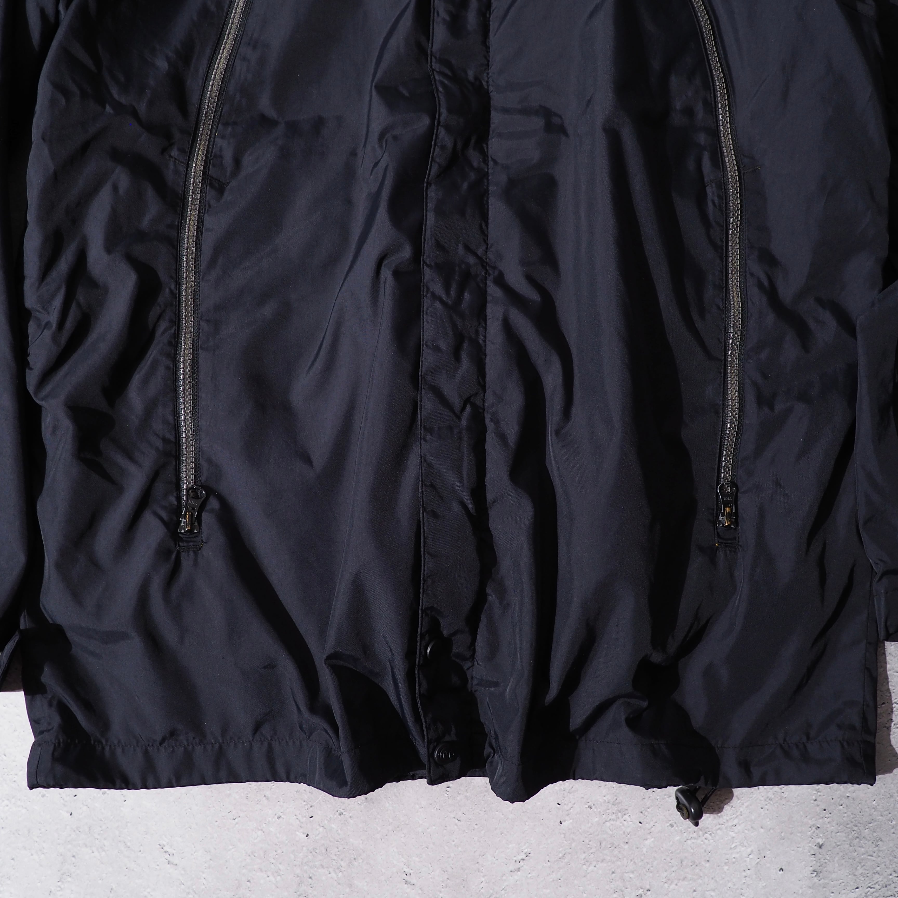 1990s ” NAUTICA competition ” Diagonal zip Technical High neck 2 - way jacket