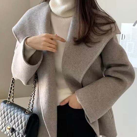 ショートウールコート