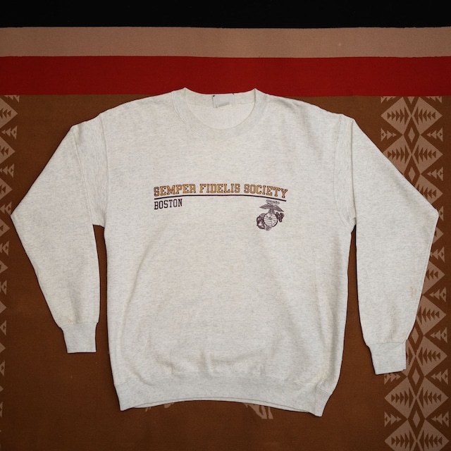 グッドレギュラー "クルーネックスウェット" -GRAY- SIZE L (USED)