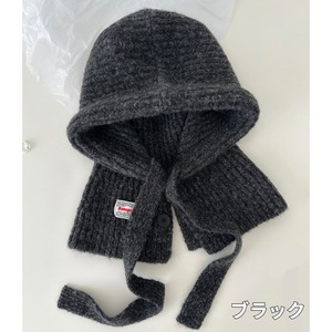 buttoned balaclava　J00256
