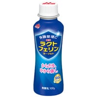 森永乳業 ラクトフェリンヨーグルト100gドリンクタイプ×12本セット 免疫力の向上に【ケース販売】