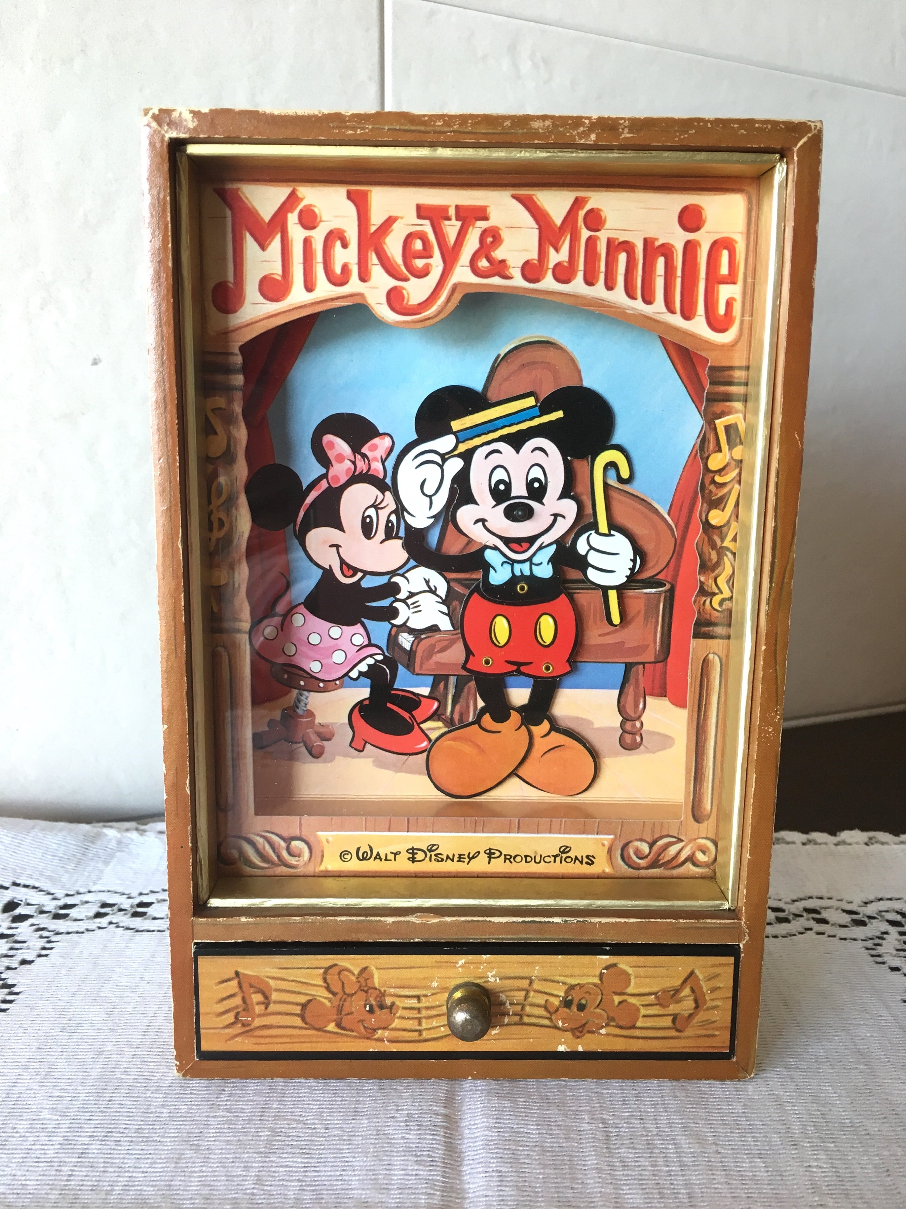 アウトレット 美品 vintage mickey ディズニーランド 東京ディズニーシー オルゴール