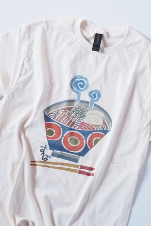 Tシャツ「沖縄そば」紅型工房べにきち