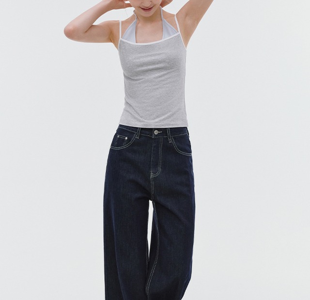 fake two piece camisole【2025072601】