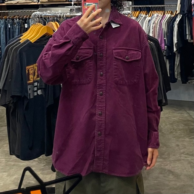 ヘビーフランネルシャツ