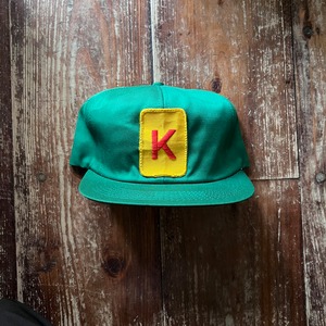 1970's Deadstock "K-Products" Cotton Twill Trucker Hat /K