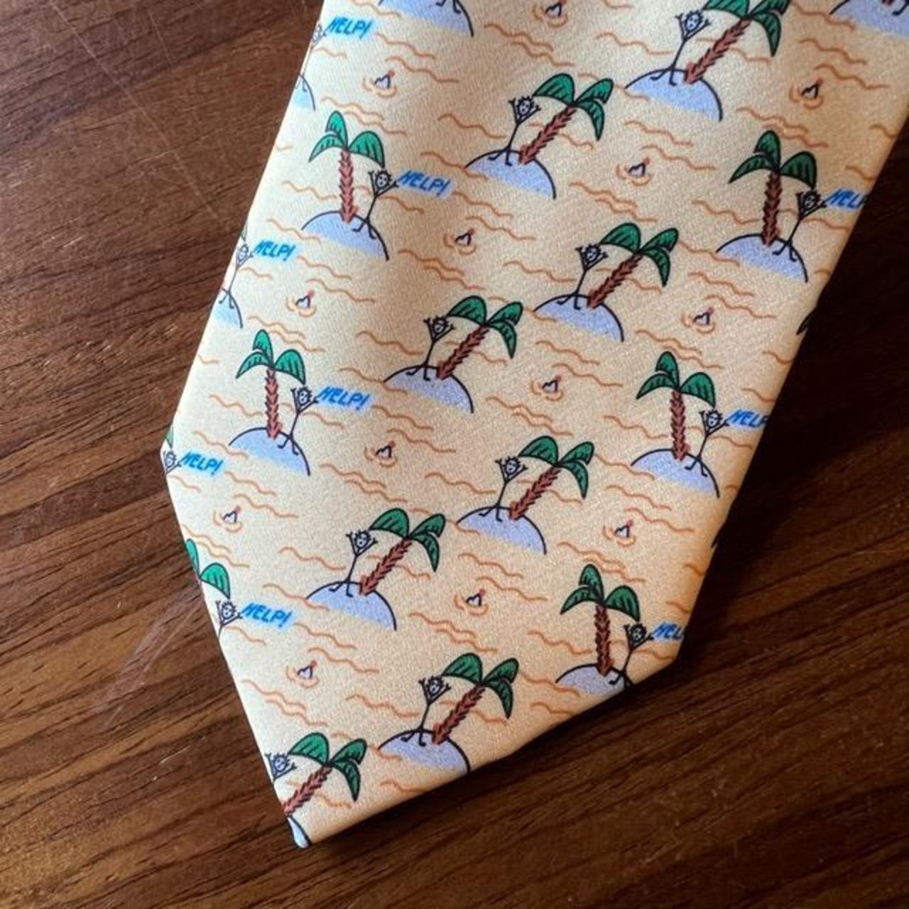 TOPANGA Accessory ヘリテージタイ Palm tree ネクタイ 　ヤシの木　リゾート　プレゼント　フォーマル　カジュアル　クラシック　ヴィンテージ　