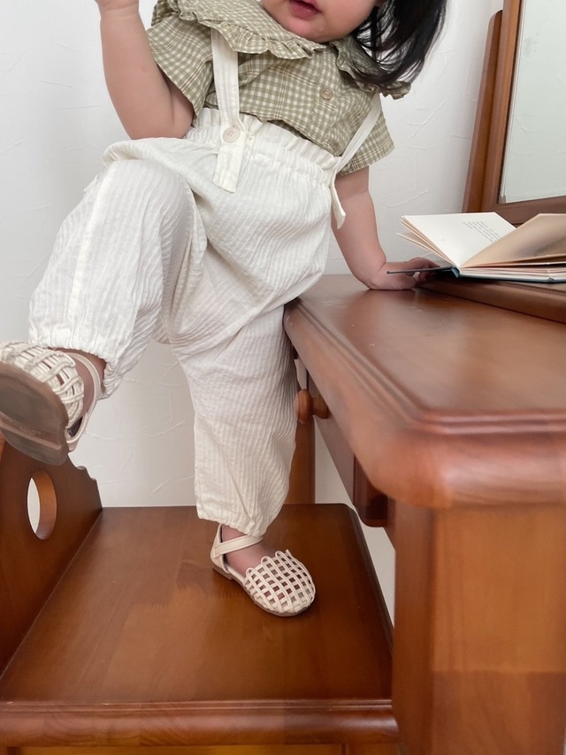 即納____softboa overall