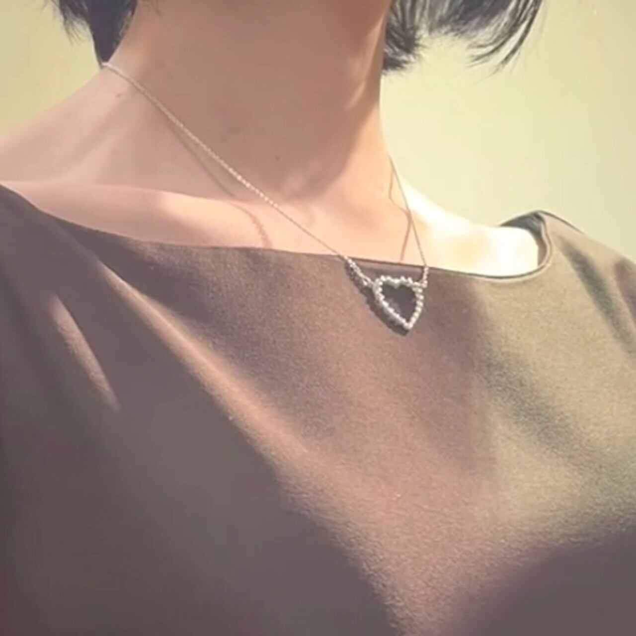 特集掲載【TIFFANY&CO.】2128ツイストハート ネックレス／シルバー925
