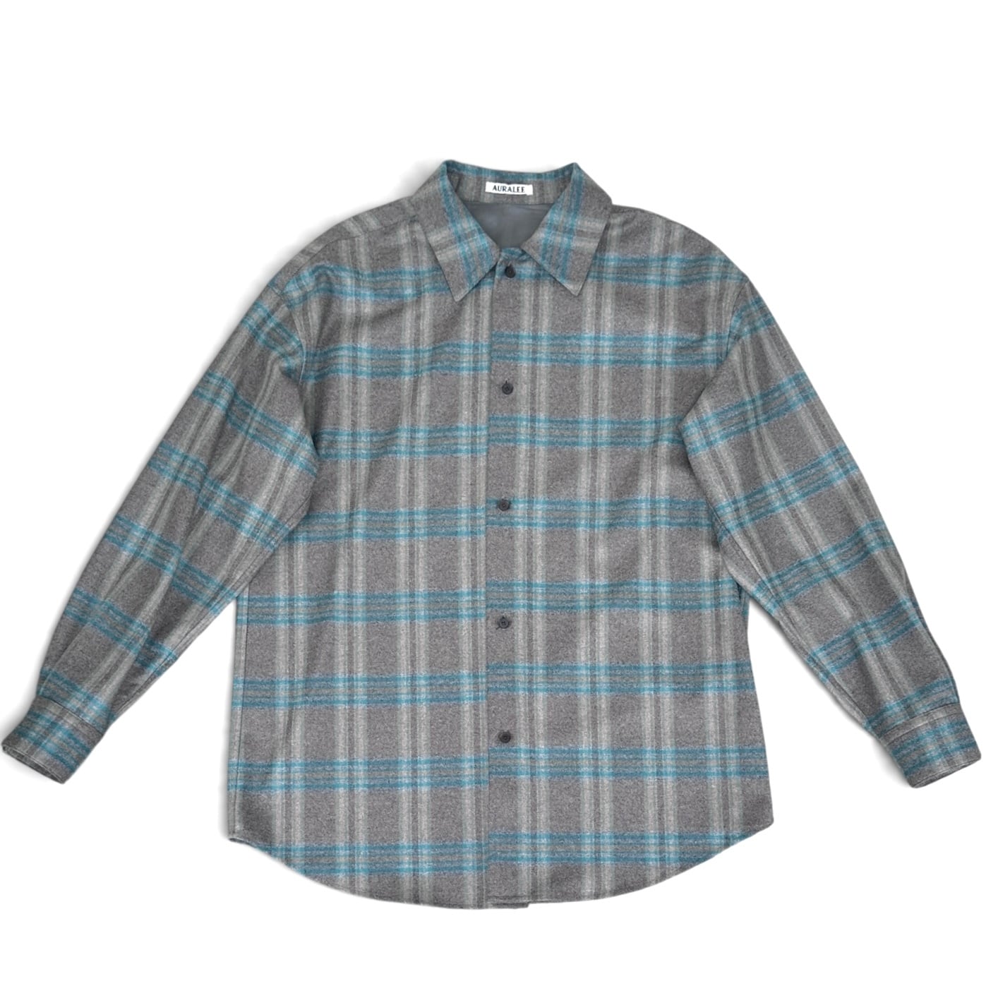 AURALEE  [WOOL FULLING FLANNEL SHIRT]
