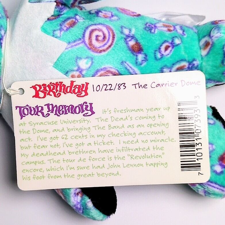 ☆DEADSTOCK / VINTAGE☆ 2002年製 【 Grateful Dead( グレイトフルデッド )】7inch 7インチ /  TREAT  トリート / 1983年10月22日 〚アメリカン雑貨 アメトイ〛