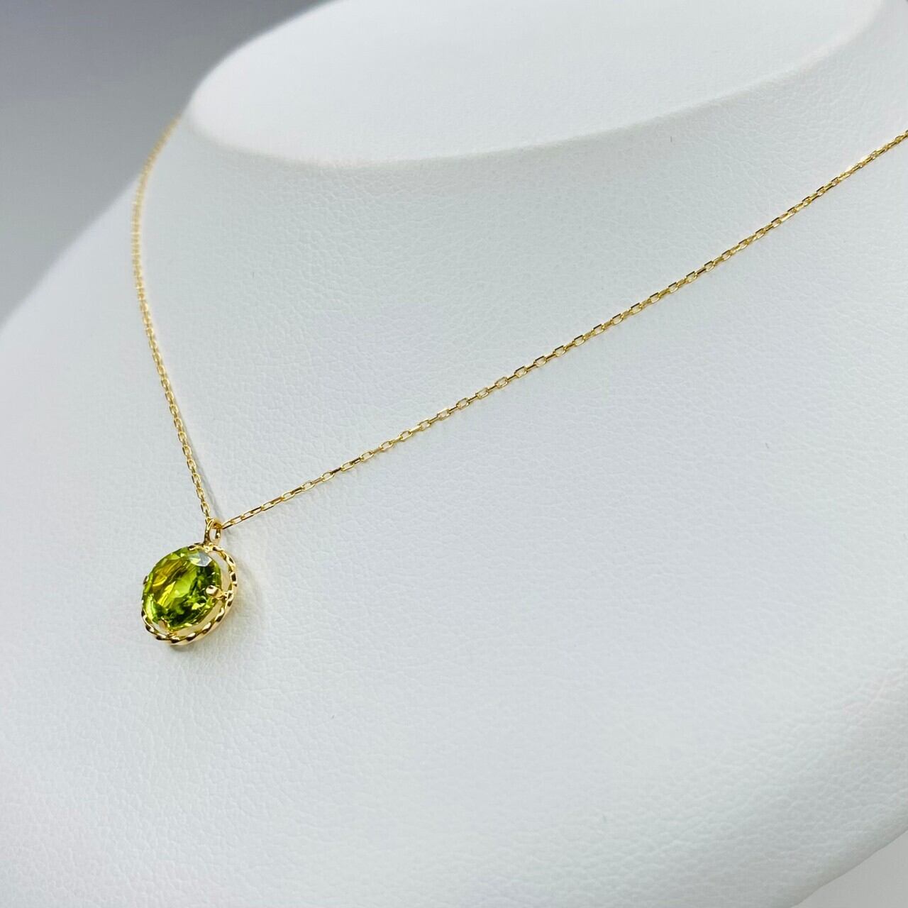 K18 ペリドット ネックレス ○ | 株式会社Jewelry伊藤