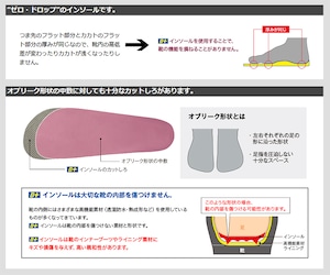 HOSHINO（ホシノ）B+インソール B+HF Heat Foot 冬 登山靴 吸湿発熱素材 温かい