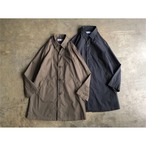 Manual Alphabet (マニュアルアルファベット) Overdyed Twill Shirt Coat