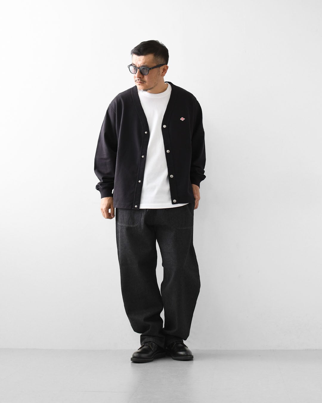 DANTON [ダントン] M BLACK DENIM EASY PANTS [DT-E0209KBK] ブラック