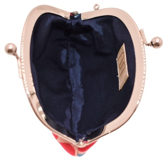 がま口 小銭入れ 丸型 コインケース (ハナホワイト) レトロ22種類 財布 工房 手作り 日本製 エコパッケージ MX-0034-261