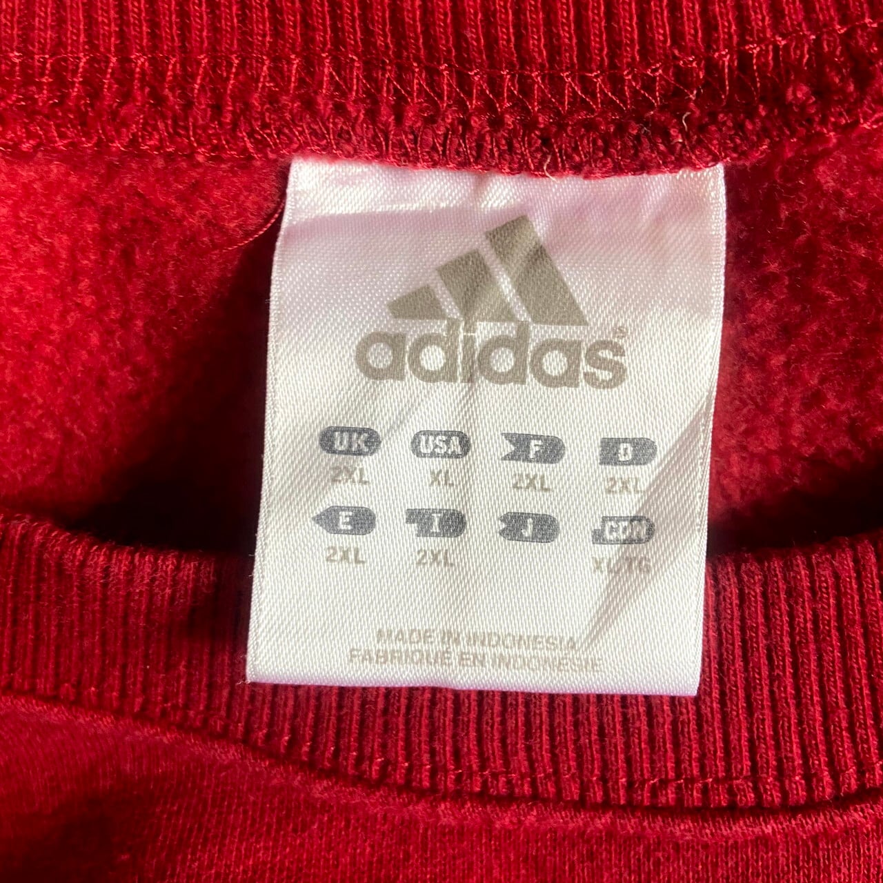 ビッグサイズ adidas アディダス フロントロゴ刺繍 スウェット メンズ