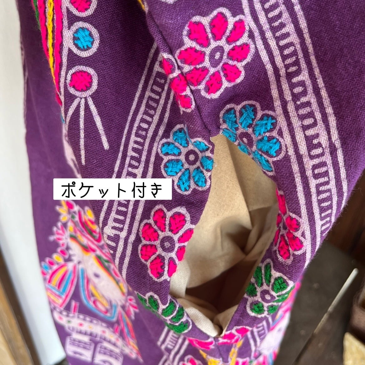 民族ハンドメイド刺繍ワンピース | アジアン雑貨ルチュ