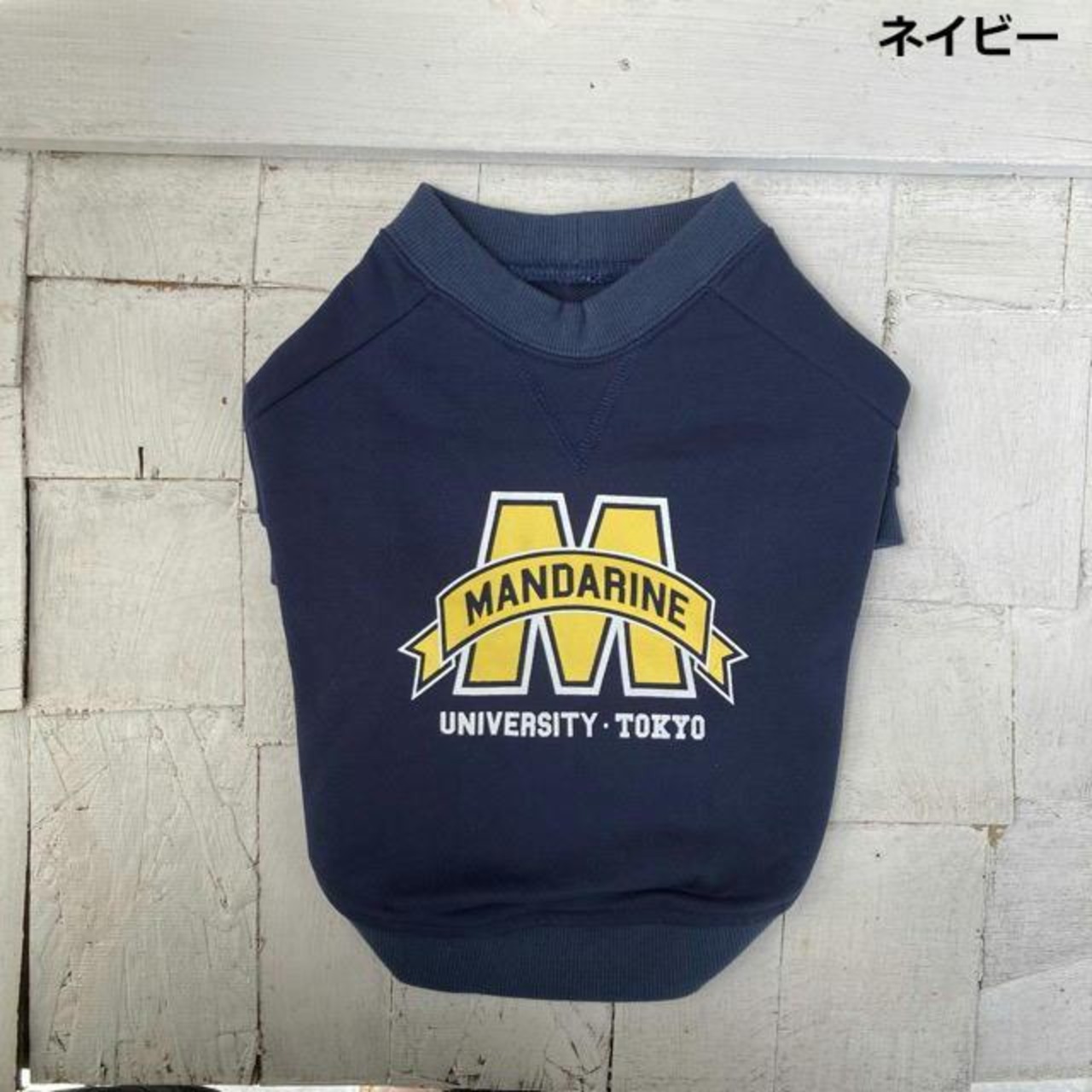 DOG WEAR　カレッジロゴスウェット  　XLBサイズ　全2色