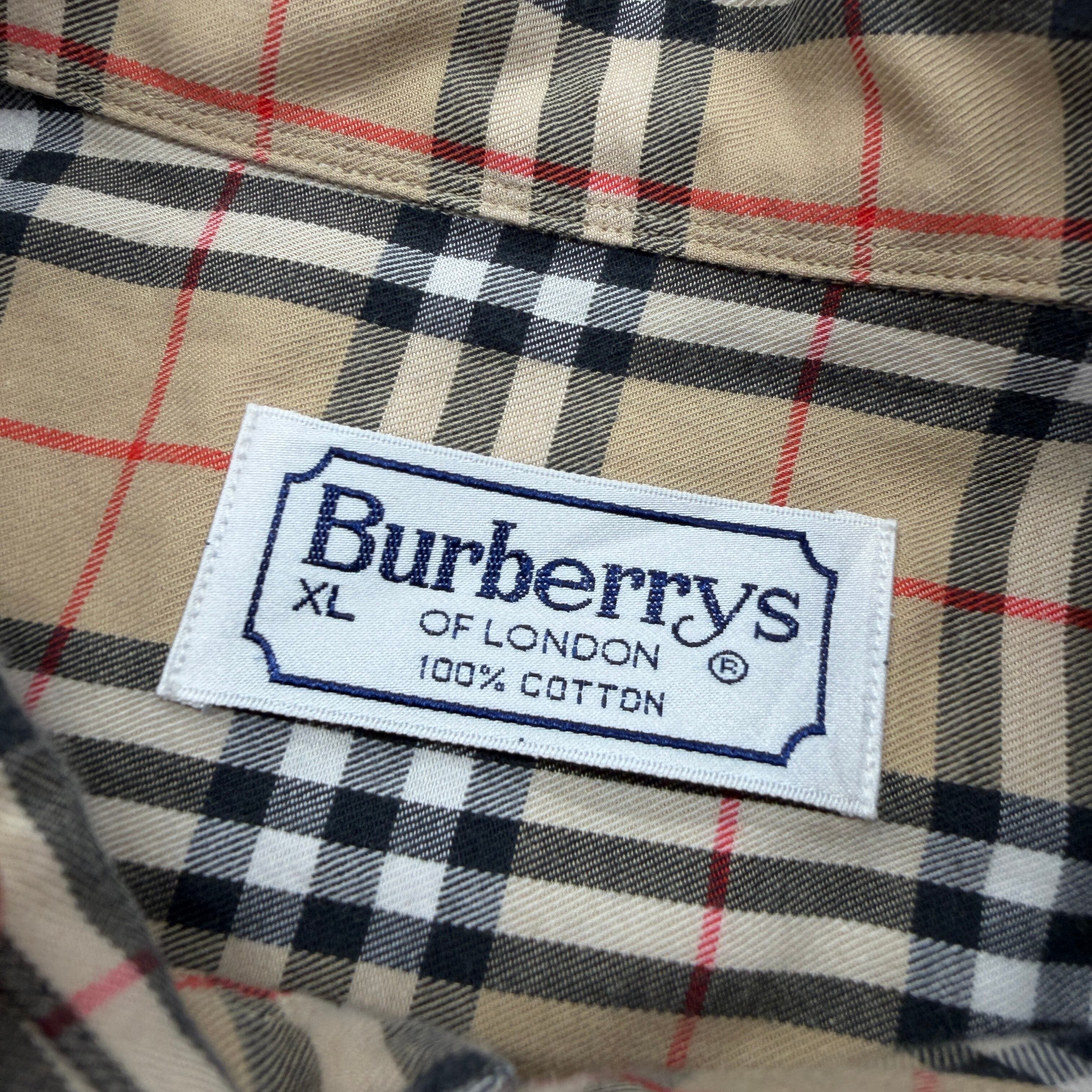 Burberrys】チェック シャツ バーバリー ノバチェック | no pain no