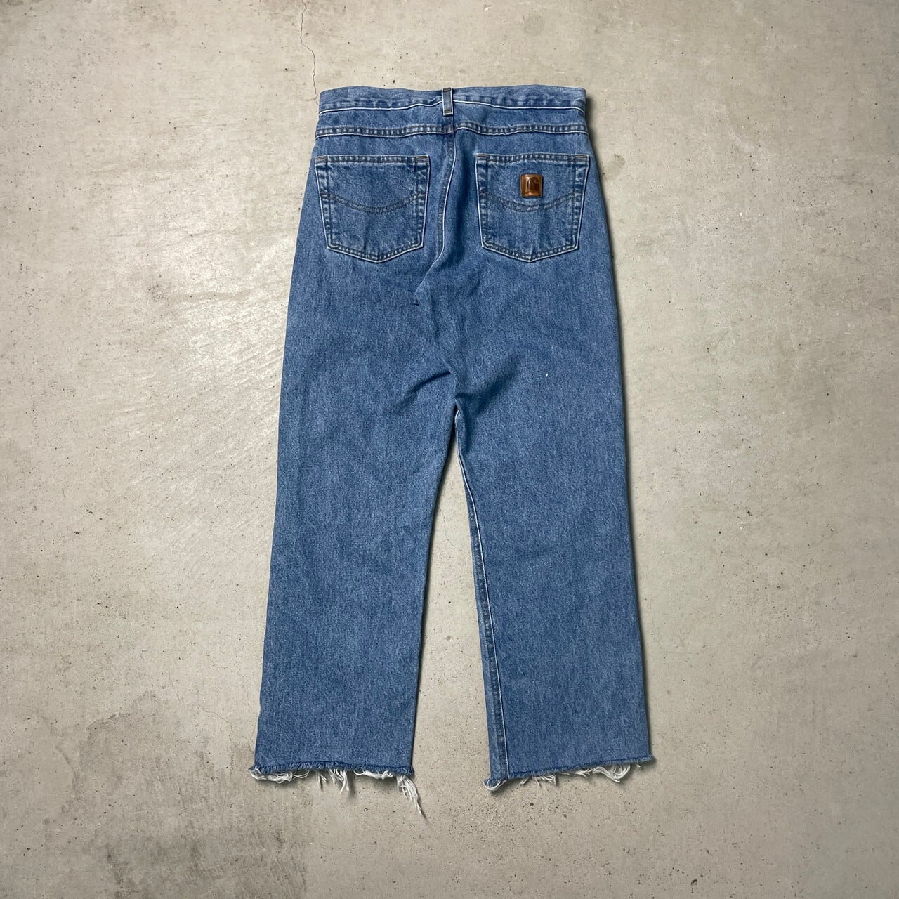 Carhartt カーハート カットオフ デニムパンツ クロップド テーパード