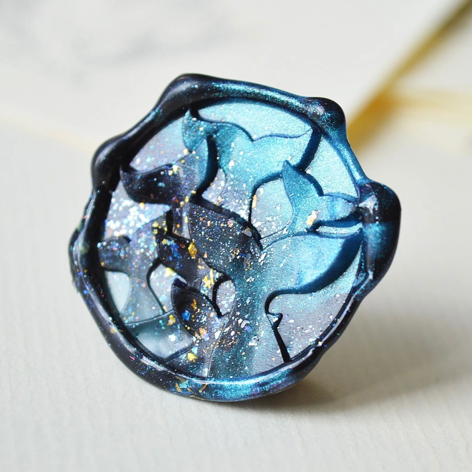 鯨路 Whale’s Path 25mm・シーリングスタンプ