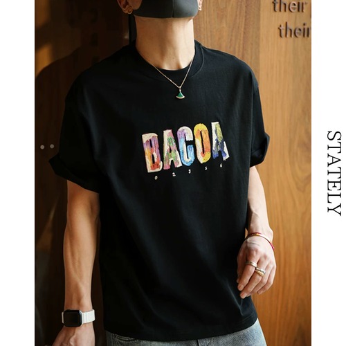 BAGOA Art ロゴ Tee/2color_T233 画像