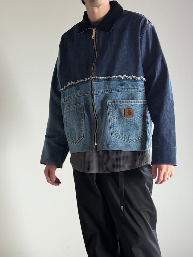 REMAKE【 used remake denim jacket 】