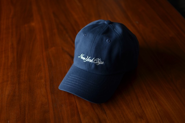 New York chips Cap(navy × white)　プレゼント付き