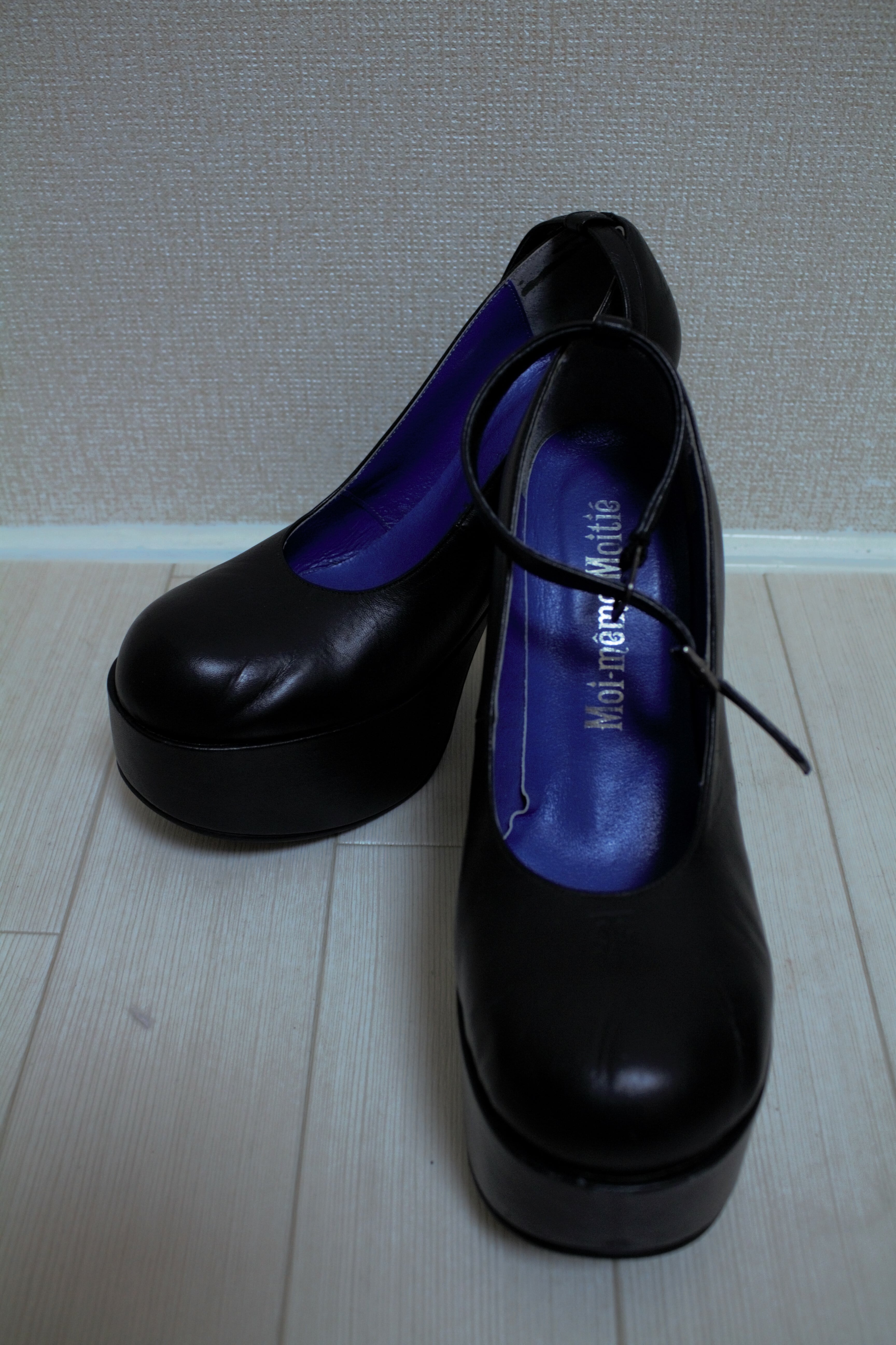 Moi-meme-Moitie モワメームモワティエ モワティエ 厚底パンプス