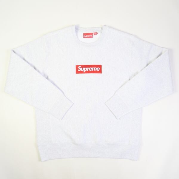 スウェットSupreme 18AW Box Logo Crewneck Sサイズ