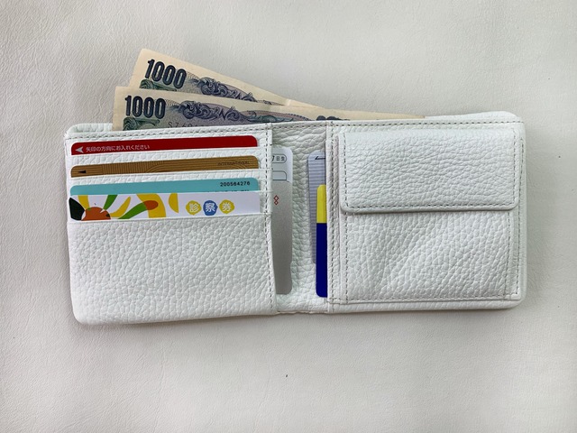 【ADO08】　縫い返し札入　アドリアレザー　