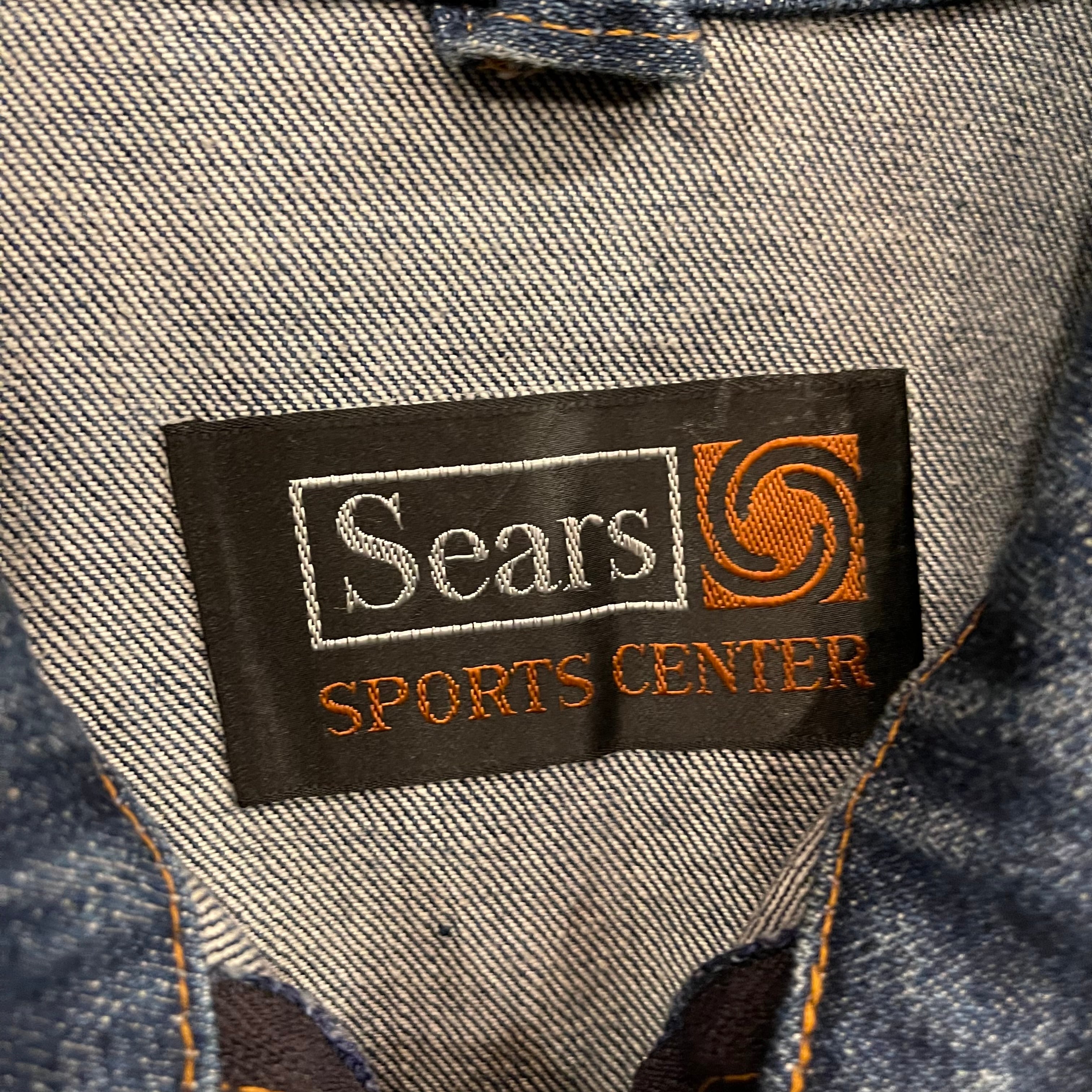 70s Sears SPORTS CENTER Denim Hunting Jackt | VOSTOK