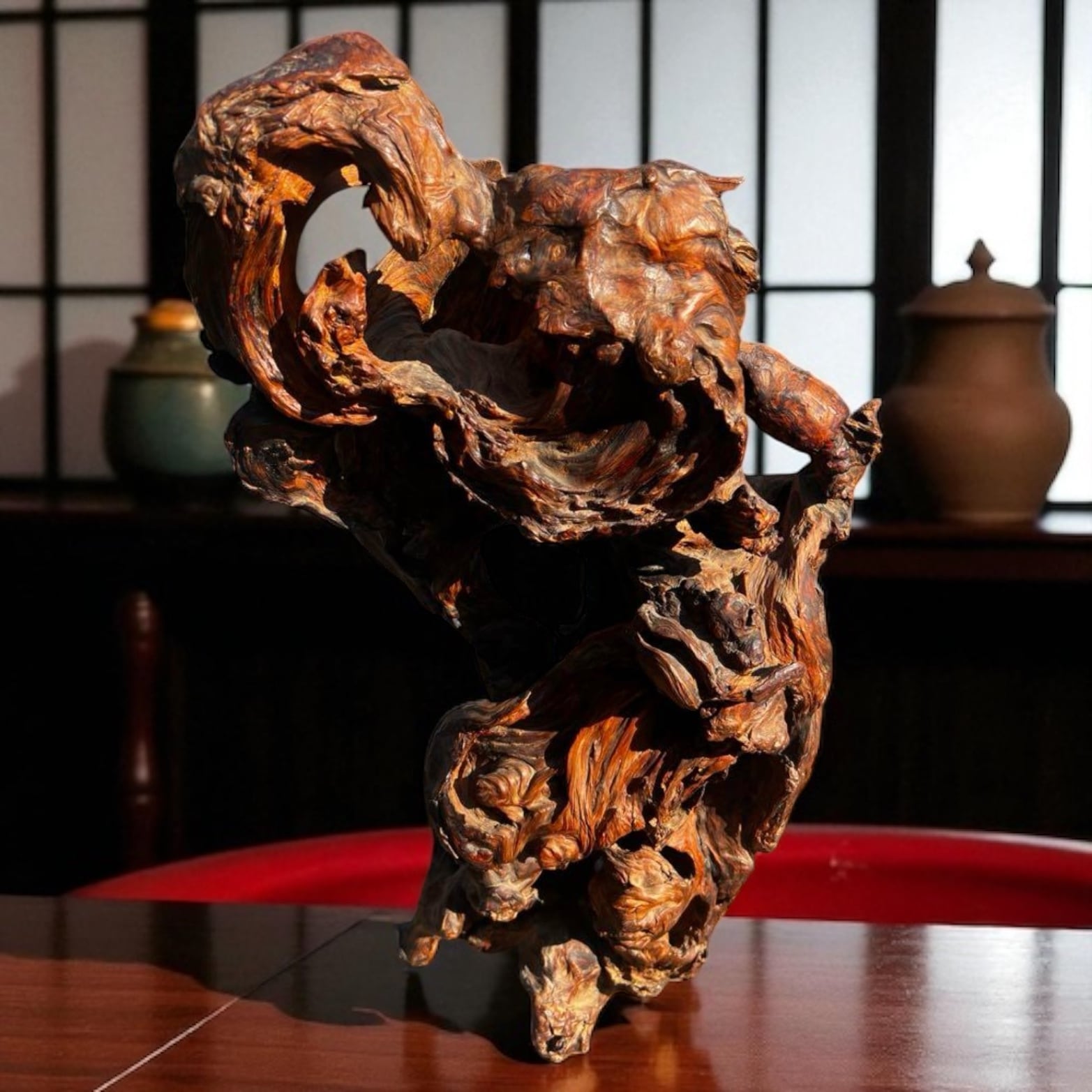 自然素材】肥松の変木オブジェ｜アクアリウムや空間演出に最適な一点物