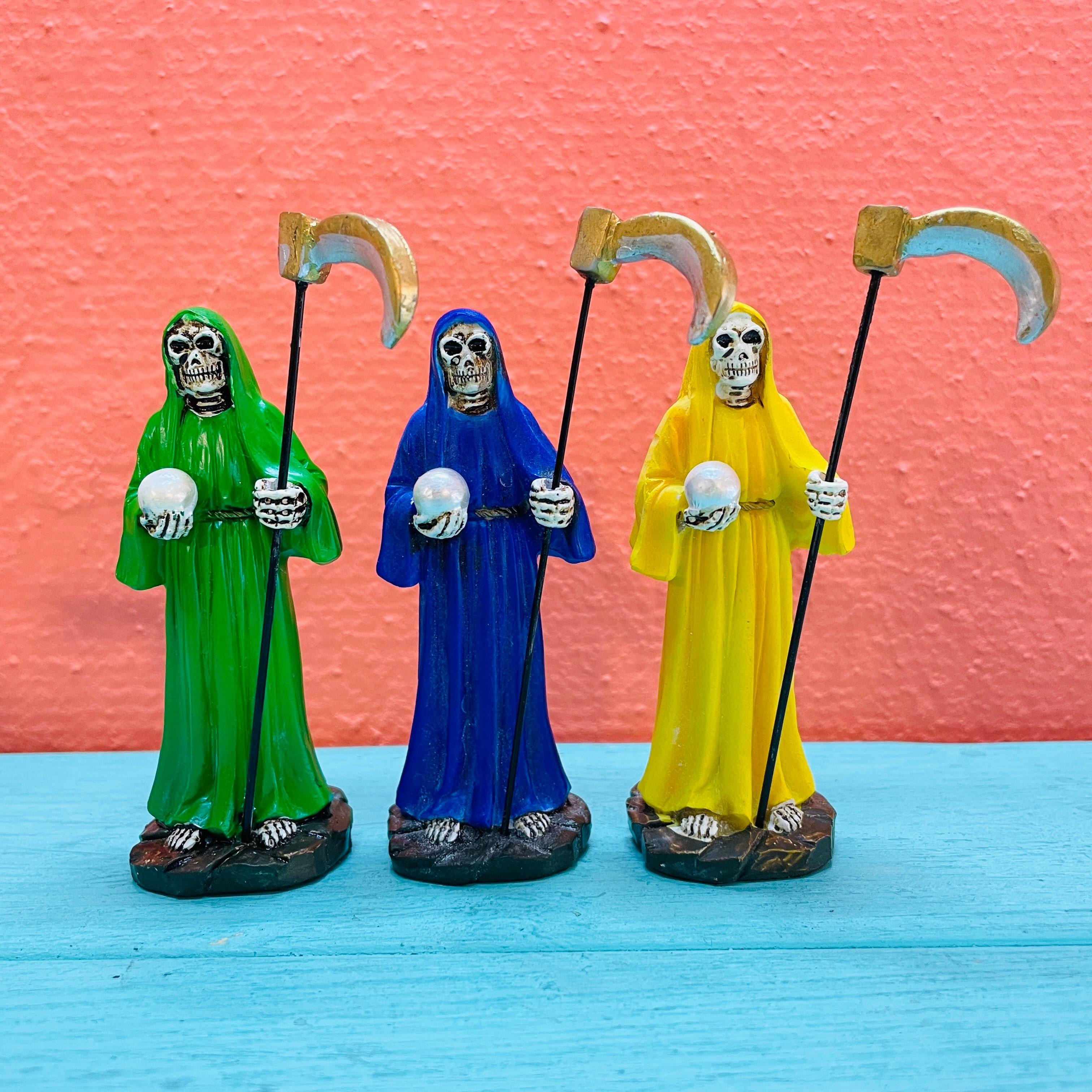 メキシコシティ サンタ・ムエルテ像 死神 8.5cm Mexico city Santa