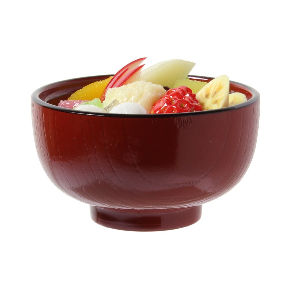 0000]食品サンプル屋さんのミニ丼（フルーツみつ豆）【メール便不可