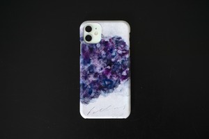 cell phone case_十一月の紫陽花［受注生産］