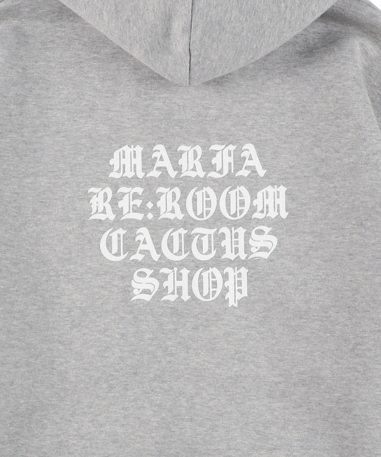 【#Re:room】MARFA PRINT ZIP PARKA［REC737］