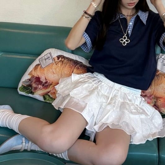 Polo-style T-shirt (ポロシャツ風Tシャツ)